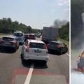 VIDEO Pogledajte kako su se zagrebački vatrogasci jedva probijali do auta u plamenu