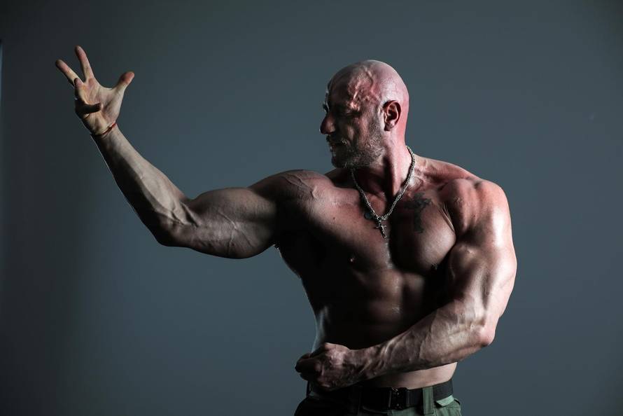 Bodybuilder Stjepan Ursa