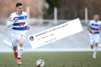 Igrač Osijeka najavio borbu za naslov prvaka, a Teklić mu uzvratio: Hajduk igra bejzbol?!