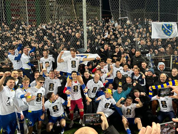 FOTO Ovako Bosna slavi novi Mundijal! Džeko u zavojima