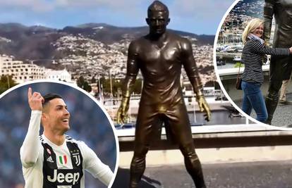 Zlatna muda: Turisti vole dirati Ronaldovu skulpturu za sreću