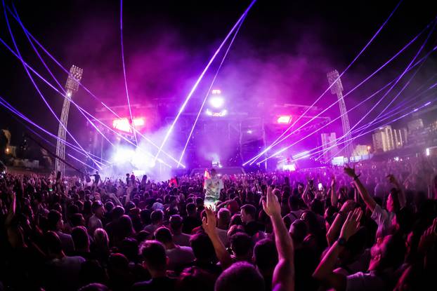 Split - Treca Vecer Ultra Festivala. DJ  Martin Garrix