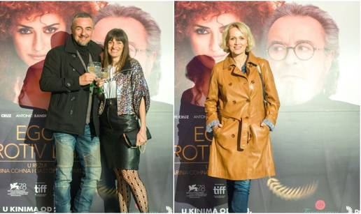 Španjolski filmski hit privukao brojna lica na premijeru: Sandi je došao sa suprugom Ilinom