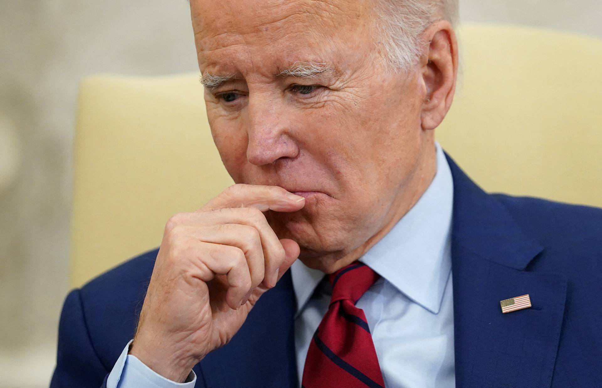 Biden meets German Chancellor Scholz at the White House in Washington