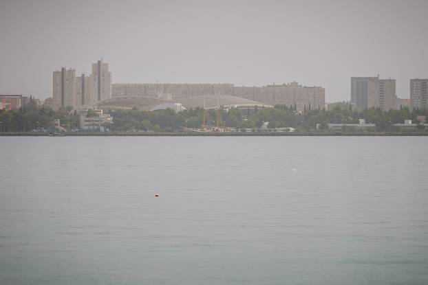 Saharski pijesak smanjuje vidljivost u Splitu