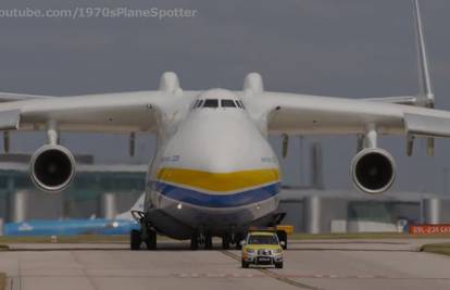 Najveći avion na svijetu sletjet će u 18 sati, sve je spremno