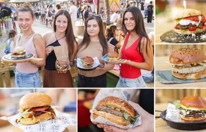 Isprobali smo 10 burgera na Burger Festivalu: Hit je sendvič-burger sa sočnim pizza tijestom