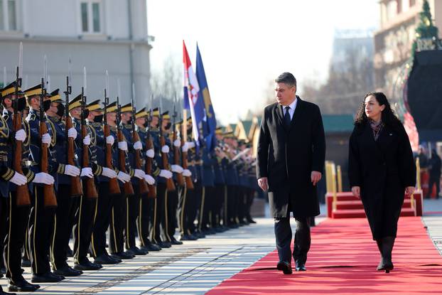 Priština: Predsjednik Zoran Milanović u službenom posjetu Kosovu