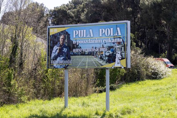 Predizborni Plakati u Puli i okolici
