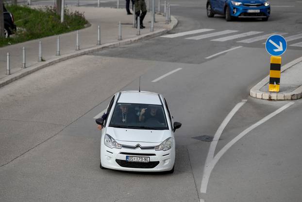 Split: Bad Blue Boysi u koloni stižu pred Poljud 
