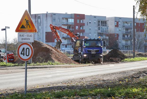 Zagreb: U tijeku su radovi na proširenju Sarajevske ceste