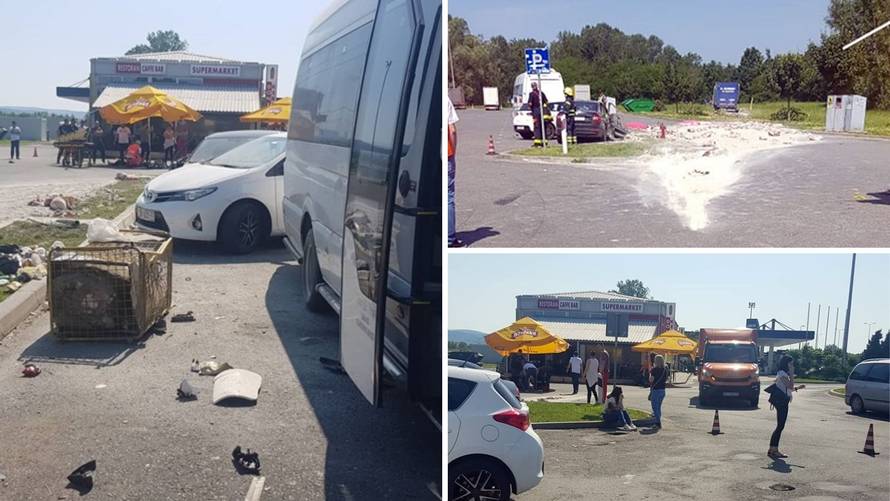 'Taman su izašli iz busa kad je naletio kamion. Bilo je strašno'