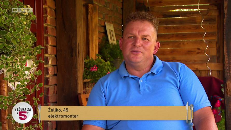 Željko zadnji kuha ovog tjedna u Večeri za 5: 'Od mene možete očekivati sve najbolje, i više!'