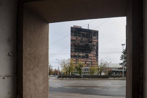 Zagreb: Započeo je očevid nebodera Vjesnik