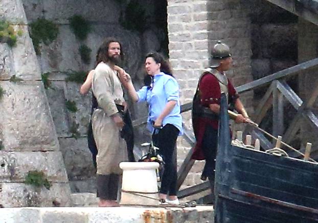 Šibenik: Glavni glumac serije Vikinzi na setu na Tvrđavi sv. Nikole