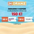 Pretplati se na Oranž i zgrabi 50 € za putovanje i DiSiMi kupon od 10 €!