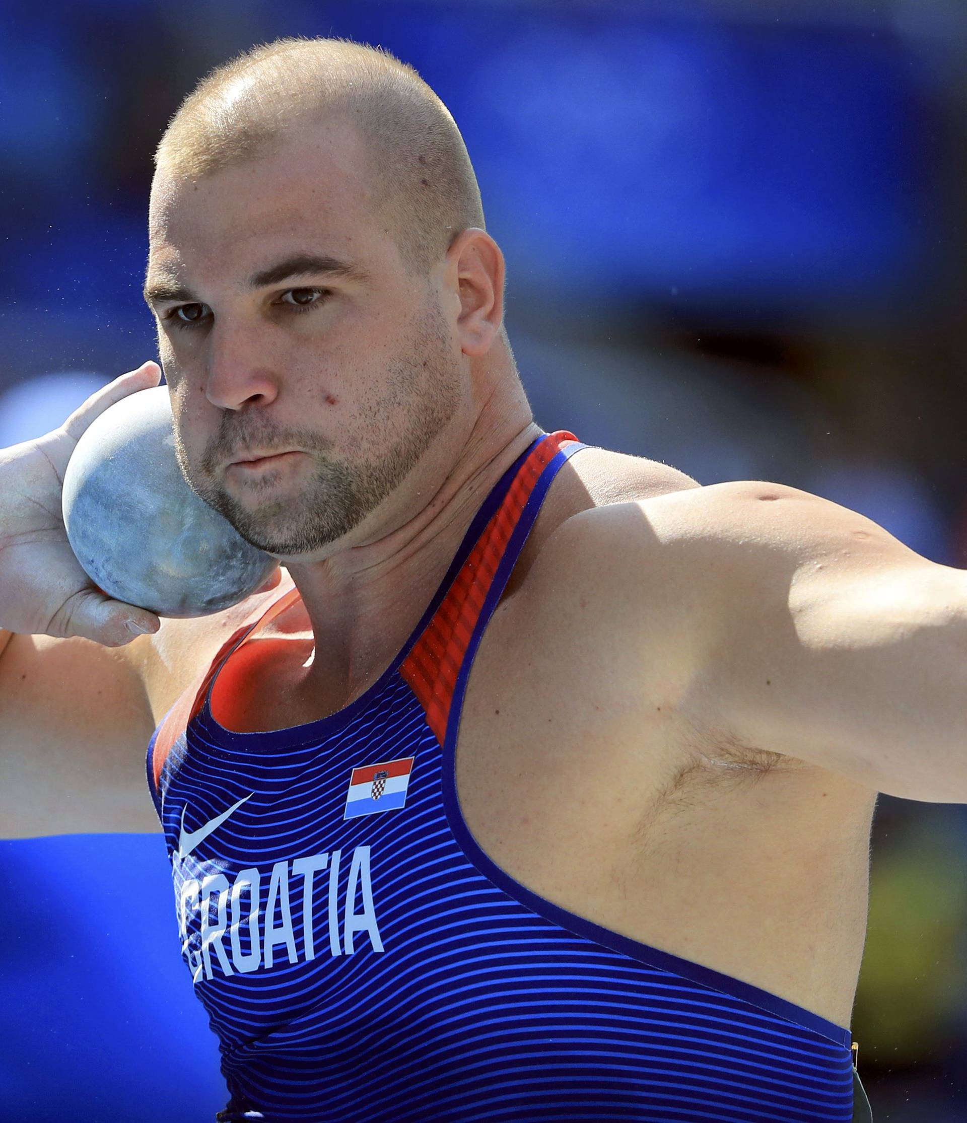 Athletics - Men's Shot Put Qualifying Round - Group A