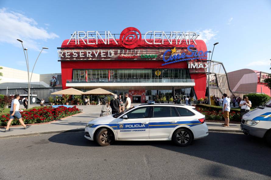 Evakuiran Arena Centar