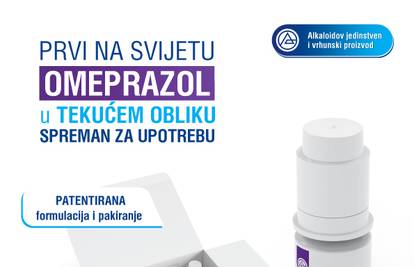"Alkaloid" AD Skopje - Patentiran prvi omeprazol u tekućem obliku