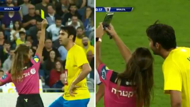Sutkinja Kaki dala žuti karton pa 'okinula' selfie na utakmici