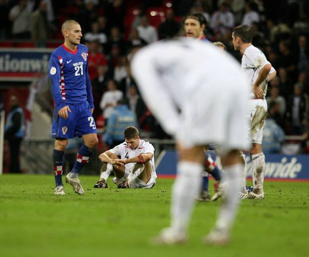 London: 21.11.2007, kvalifikacije za EURO 2008, Engleska - Hrvatska 