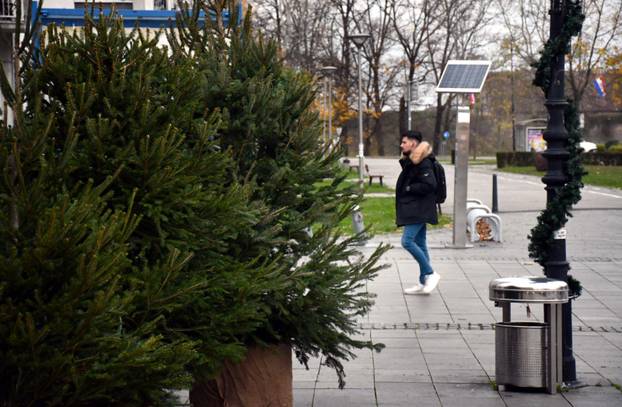 FOTO Slavonski Brod oblači svoje božićno ruho: Priprema grada za blagdansko ozračje