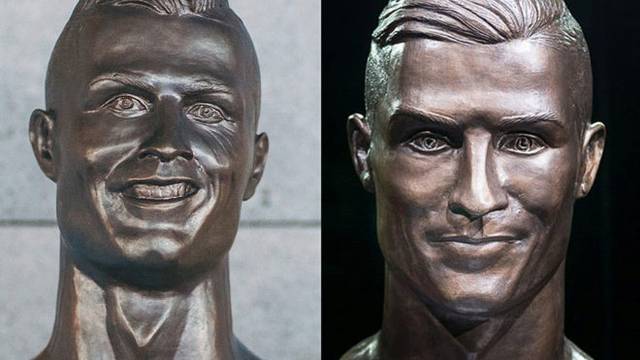 Sjećate se kipara koji je izradio Ronaldovu bistu? Popravio se...