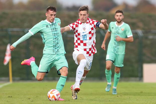 Velika Gorica: U21 reprezentacije Hrvatska i  Bjelorusija igraju kvalifikacije  za EURO 2025