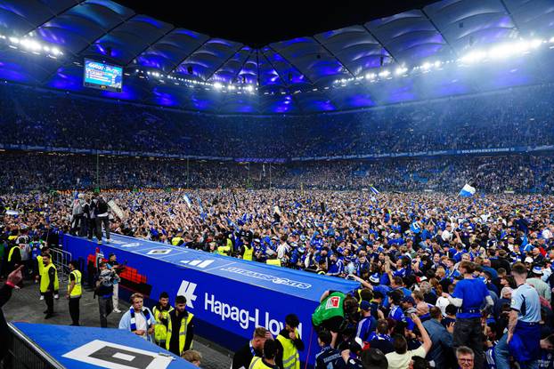 GER, Hamburger SV vs. SSV Ulm, Fussball, 2. Bundesliga, Spieltag 33, Saison 2024/2025, 10.05.2025