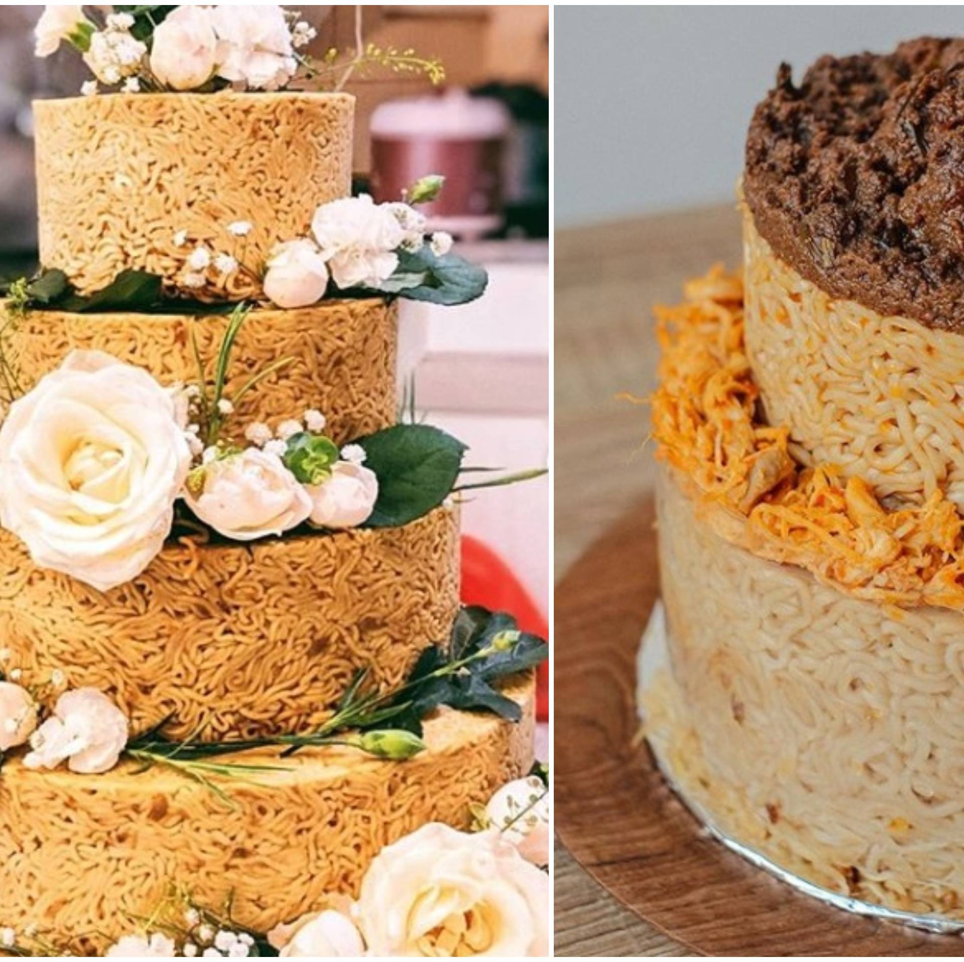 Novi hit na vjenčanjima: Torta od tri kata, ali od tijesta i riže!