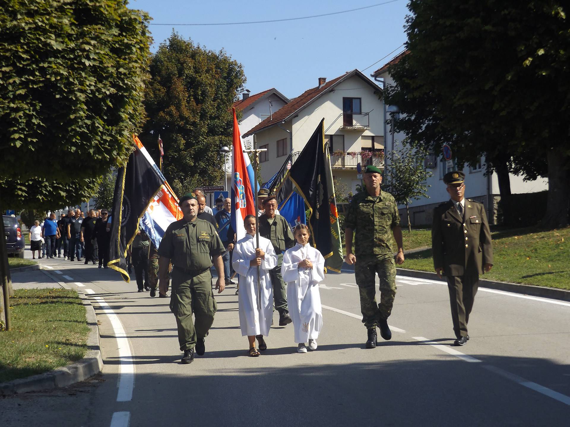 Hrvatski branitelji hodočastili Majci Milosrđa u Kloštar Ivaniću