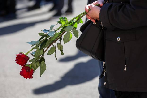 Zagreb: Posljednji ispraćaj legendarnog trenera Srećka Medvedeca na Mirogoju