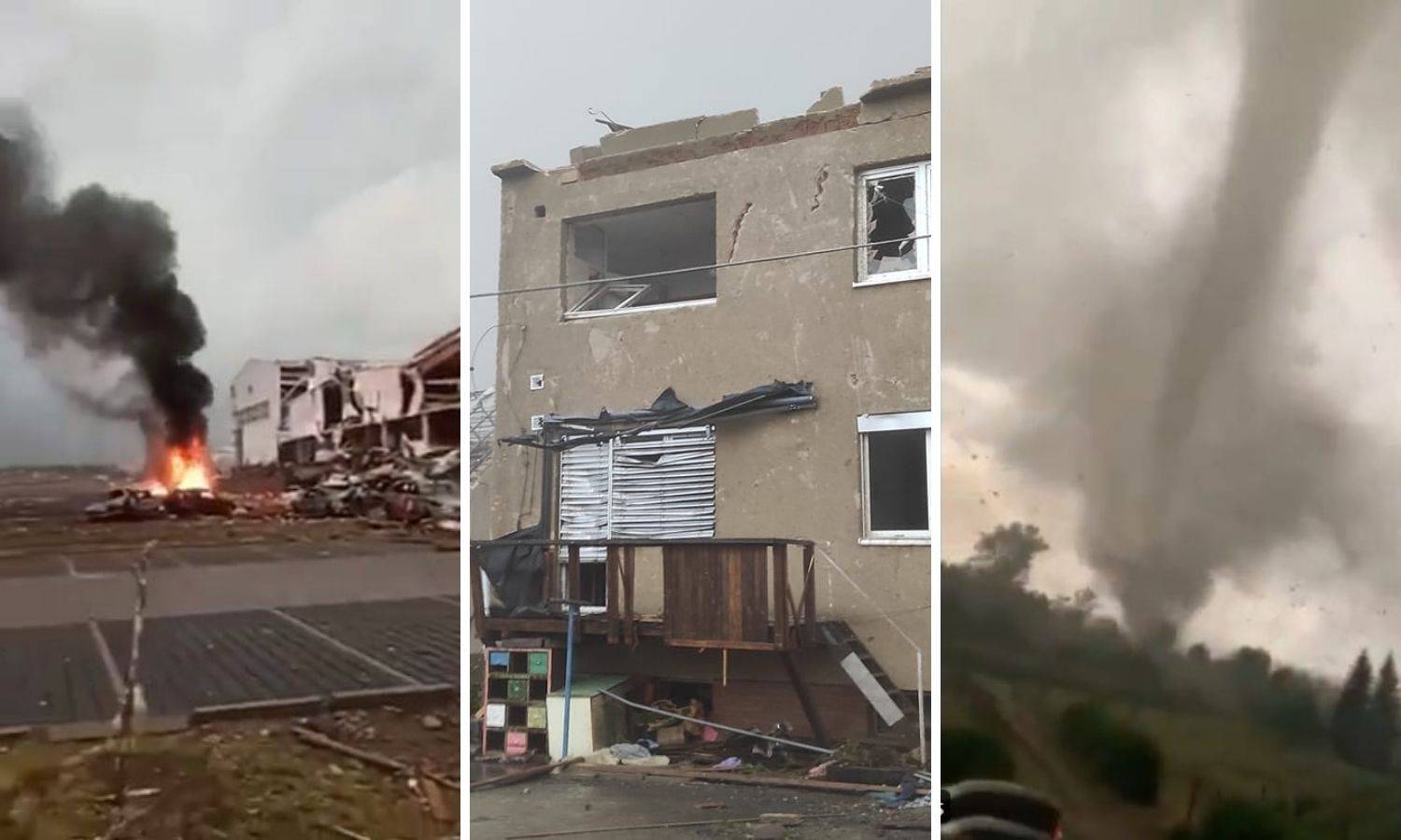 VIDEO Tornado poharao Češku i sravnio sedam sela: Ima mrtvih, ozlijeđeno je više od 200 ljudi