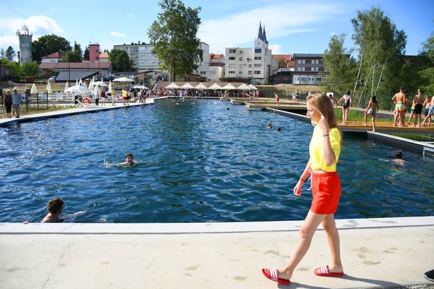 U Čazmi je otvoren prvi javni biološki bazen u Hrvatskoj 