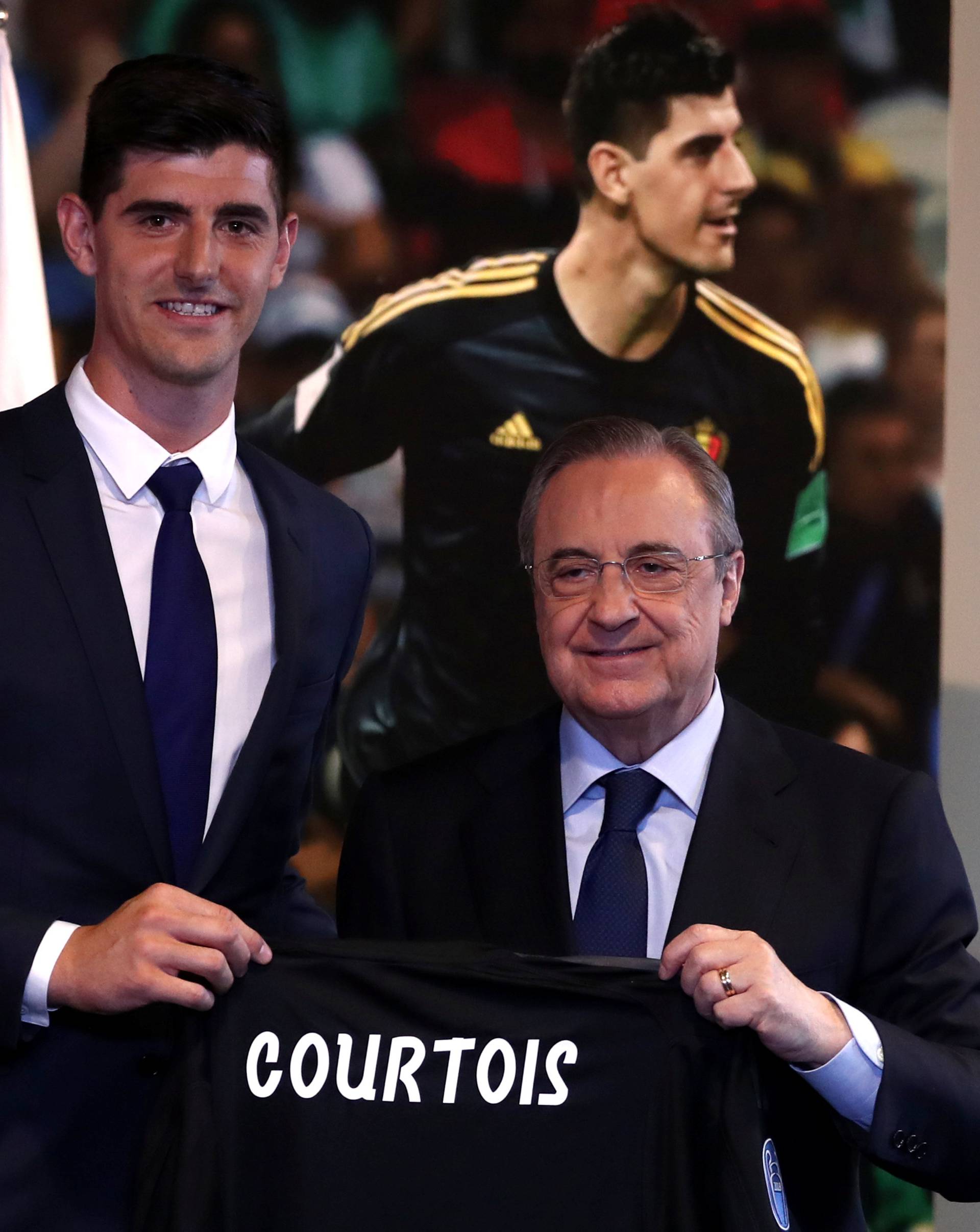 Real Madrid's Thibaut Courtois Presentation
