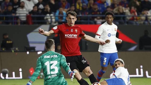 Spanish Super Cup - Semi Final - FC Barcelona v Osasuna