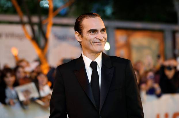 Actor Joaquin Phoenix arrives for the world premiere of The Sisters Brothers at the Toronto International Film Festival (TIFF) in Toronto