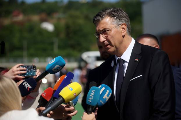 Andrej Plenković na obilježavanju 30. godišnjice genocida u Srebrenici