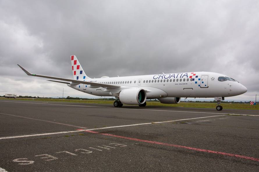 Croatia Airlines ima novi Airbus A220, a dali su mu ime - Zadar