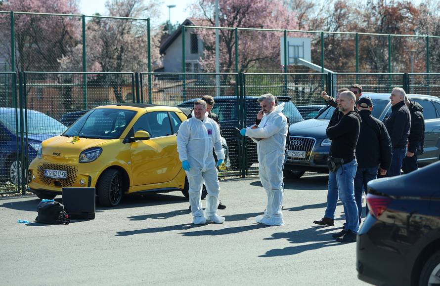 Zagreb: Policijski očevid u Dubravi gdje je jutros došlo do pucnjave
