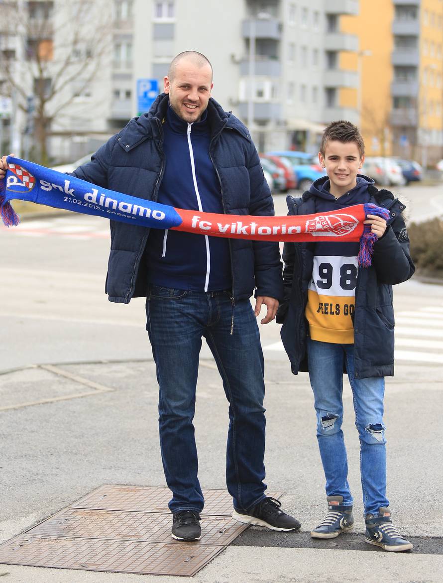 Ja sam taj čovjek s fotografije: Sina učim kako se voli Dinamo