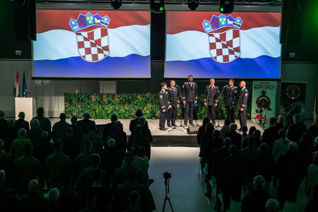 Split: Proslava 35 godina od osnutka postrojbe Specijalne jedinice Policije  BATT Split