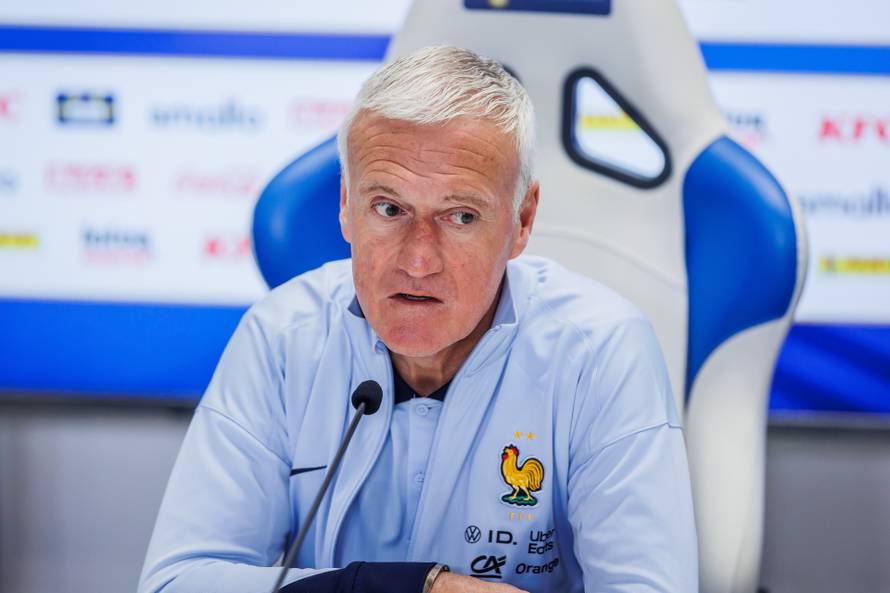 Split: Konferencija za medije francuske nogometne reprezentacije