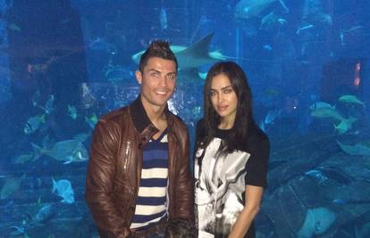 Cristiano Ronaldo djevojku Irinu i sina vodio je u akvarij