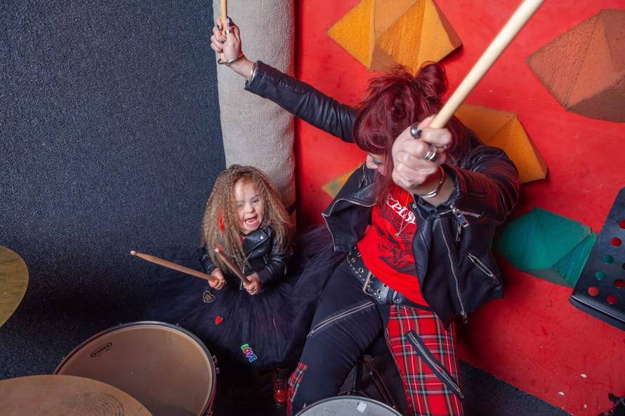 Laura i Kristijan fotkali su se s pankerima: 'Mi nismo drugačiji'