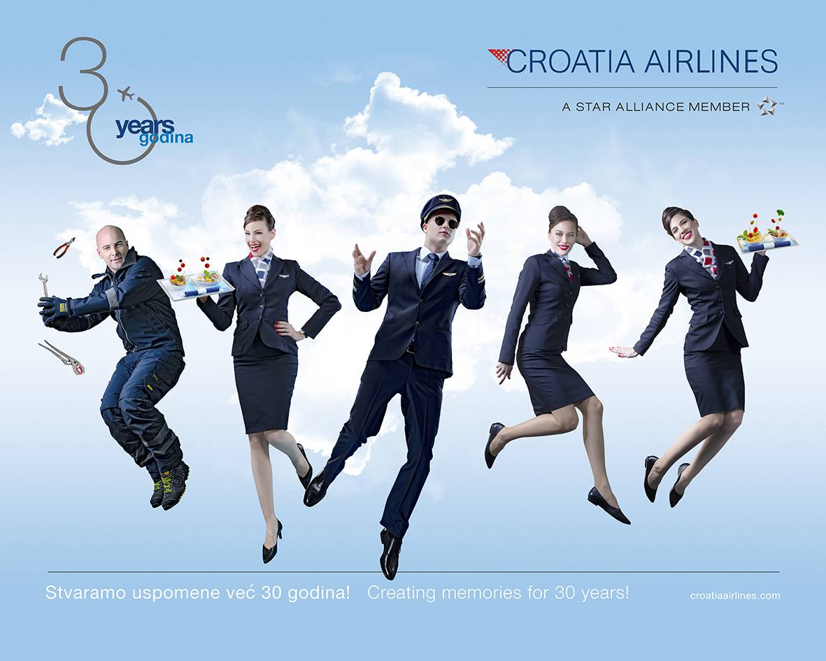 U 30 godina Croatia Airlines prevezao više od 38,240.000 putnika