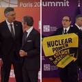 VIDEO Prosvjednici prekinuli summit u Parizu: Pogledajte reakciju Plenkovi&cacute;a, zaobilazi ih
