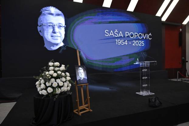 Beograd: Komemeoracija za osnivača i kreativnog direktora Grand produkcije Sašu Popovića