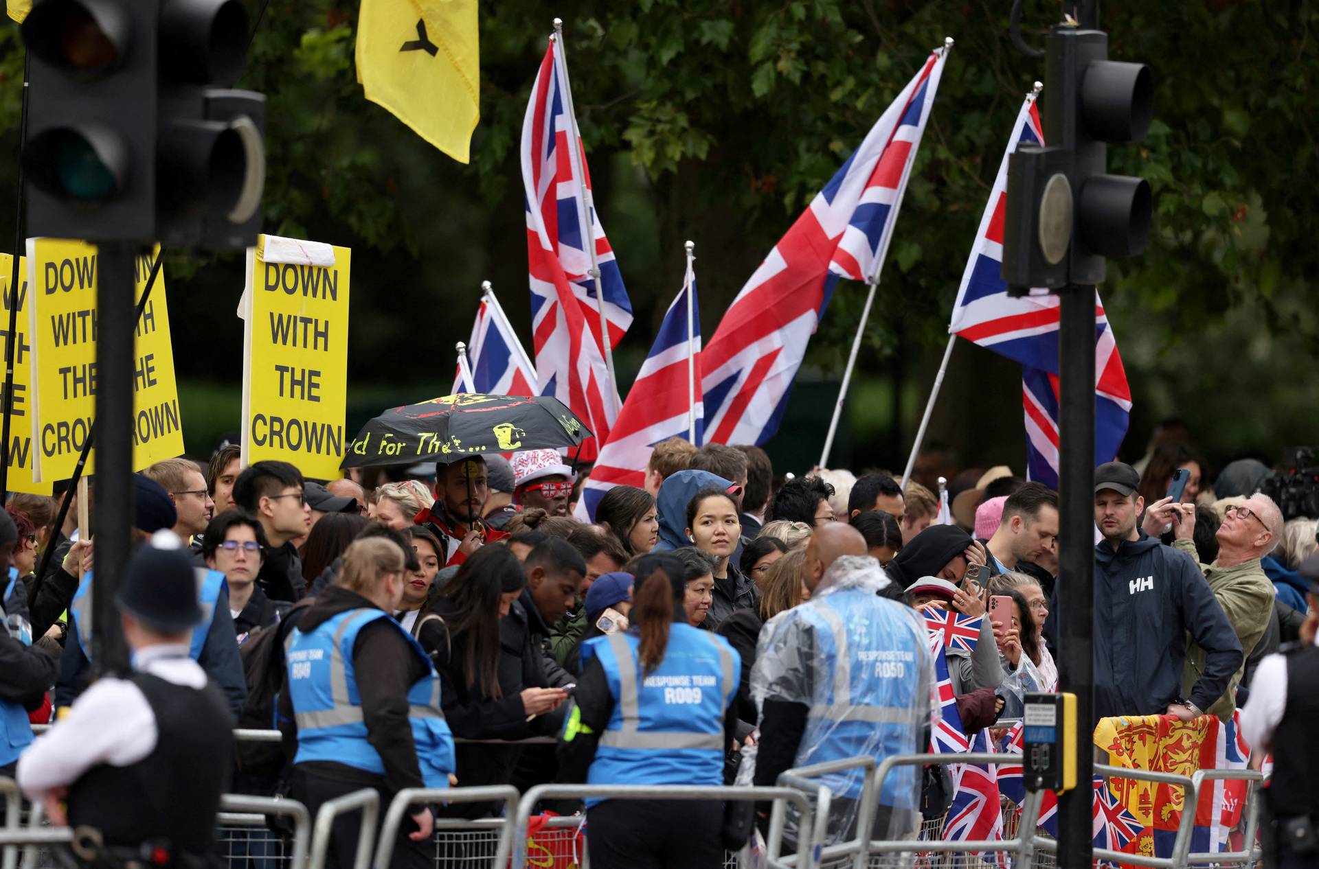 Trooping the Colour parade to honour Britain's King Charles on his official birthday, in London