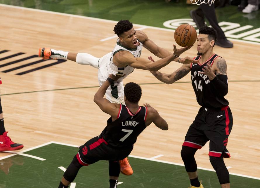 NBA: Playoffs-Toronto Raptors at Milwaukee Bucks